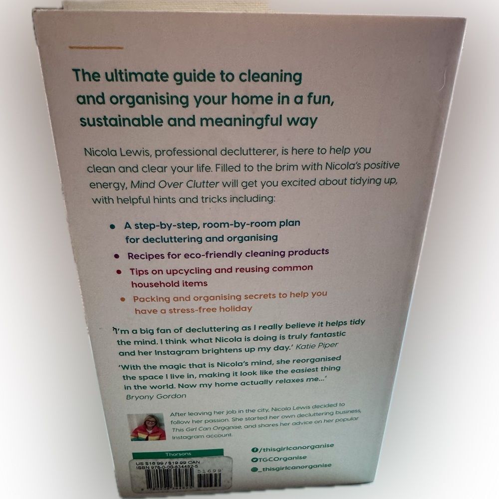 New! “Mind Over Clutter!” Book! - Picture 5 of 8